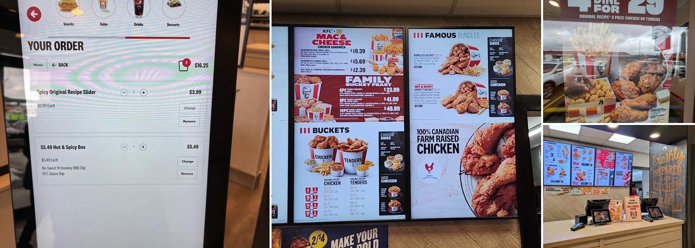 KFC Menu