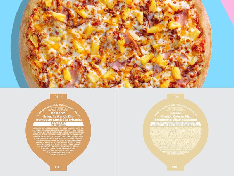 Panago Pizza Menu
