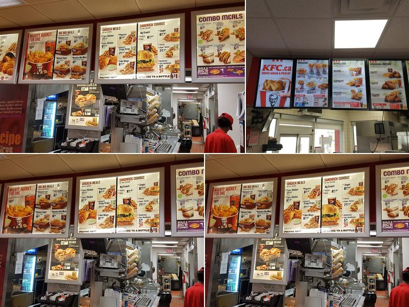 KFC Menu