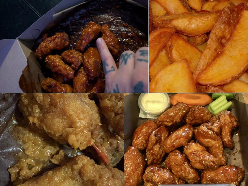 Red Rockets Wings and Ribs Wellington Location Menu