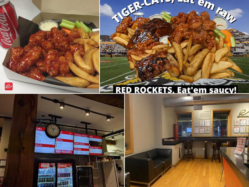 Red Rockets Wings and Ribs Wellington Location