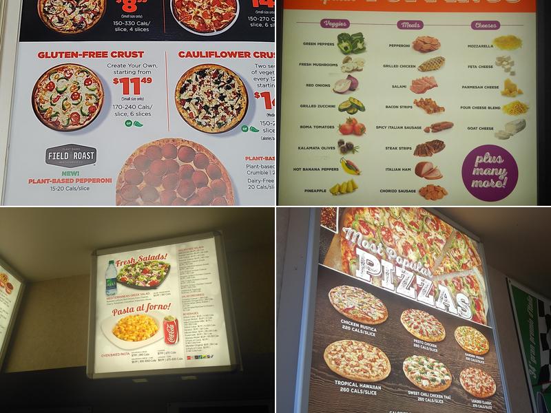 Pizza Pizza Menu