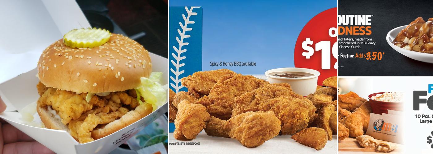 Mary Brown's Chicken Menu