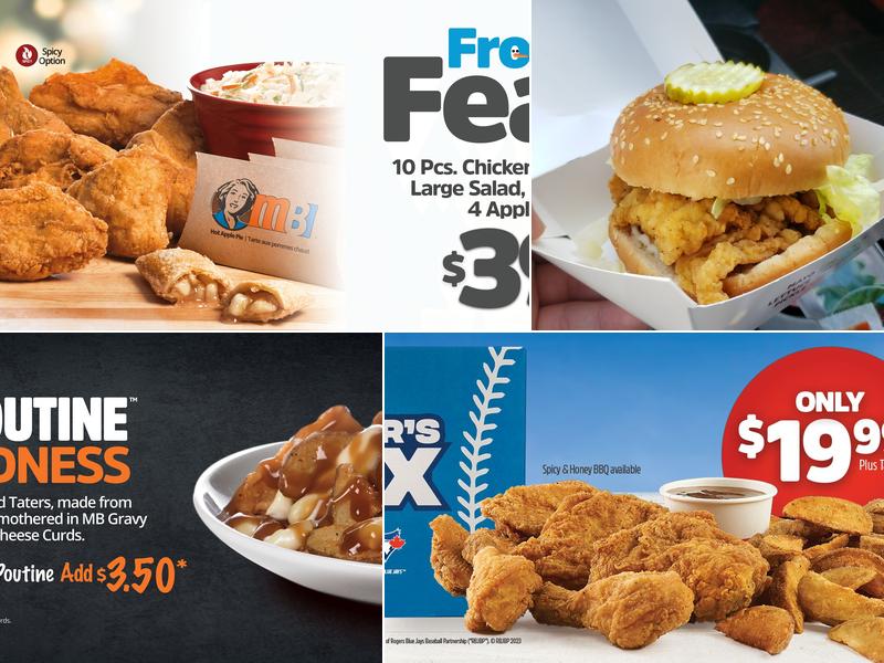 Mary Brown's Chicken Menu