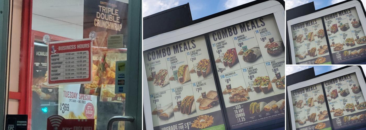 KFC Menu