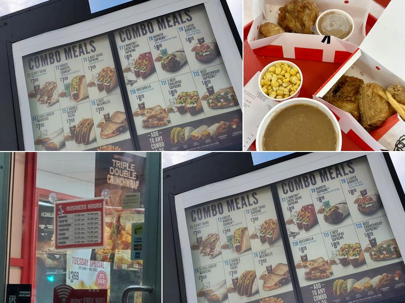 KFC Menu