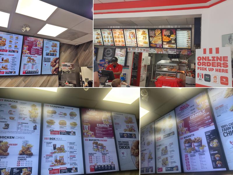 KFC Menu