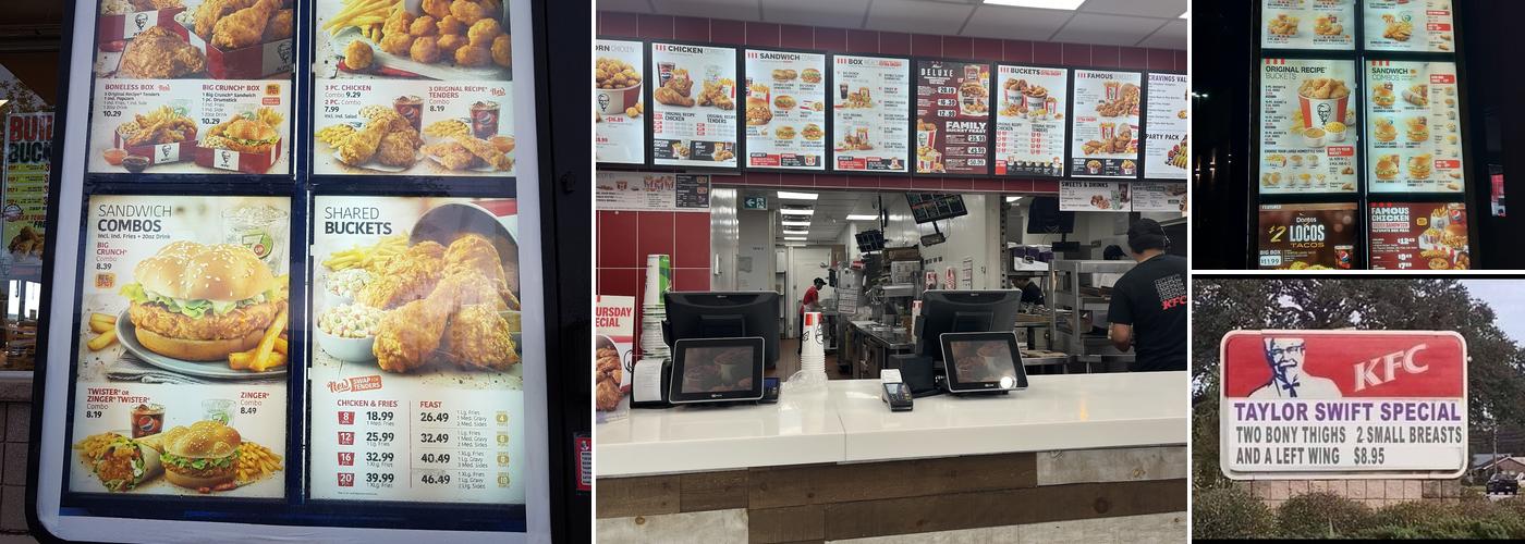 KFC Menu