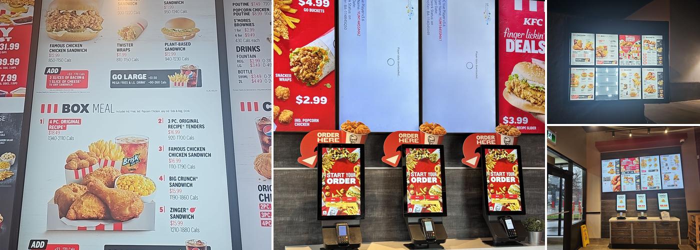KFC Menu