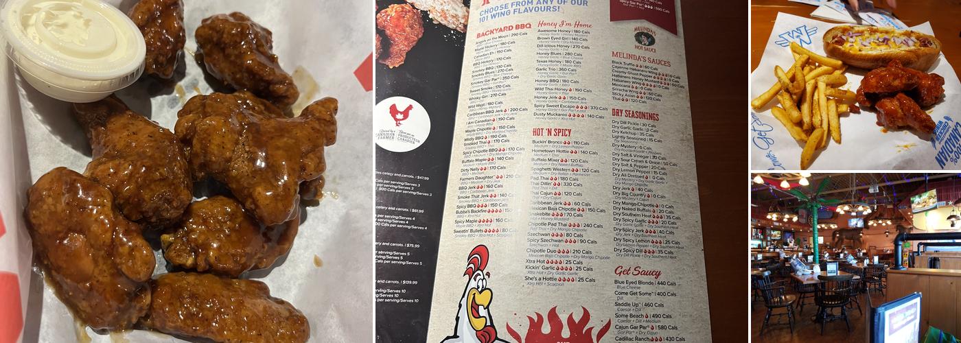 Wild Wing Menu