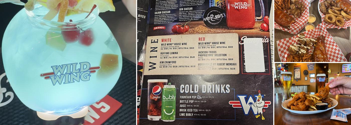 Wild Wing Menu
