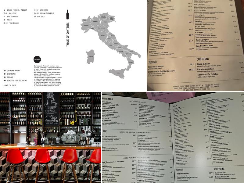 Terroni Menu