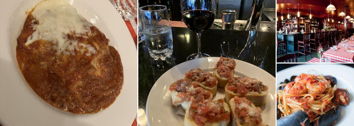 Trattoria Caffè Italia Menu