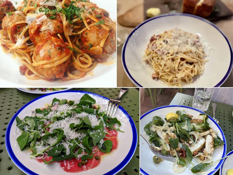 Bonterra Trattoria Menu