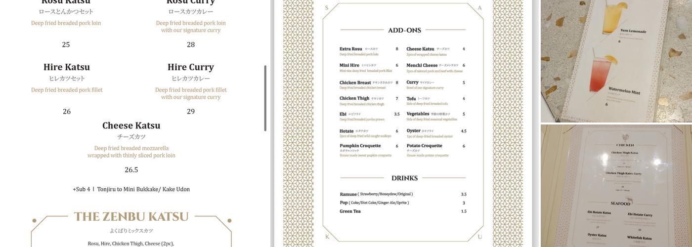 Saku Menu