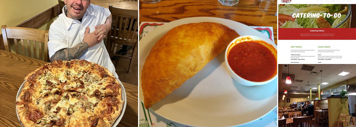 Tony's Famous Italian Restaurant Menu