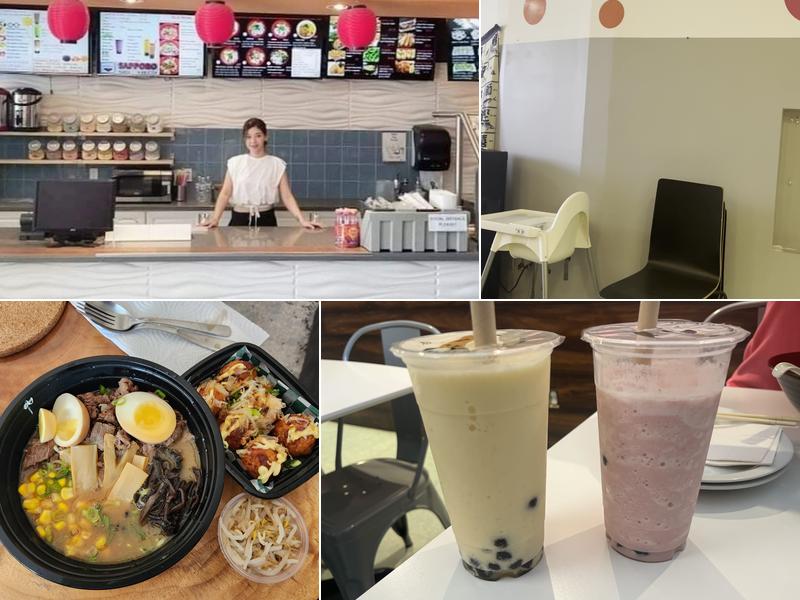 Sapporo Ramen and Bubble Tea Menu