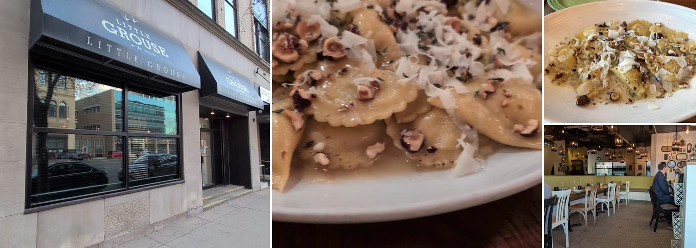 Little Grouse on the Prairie Menu