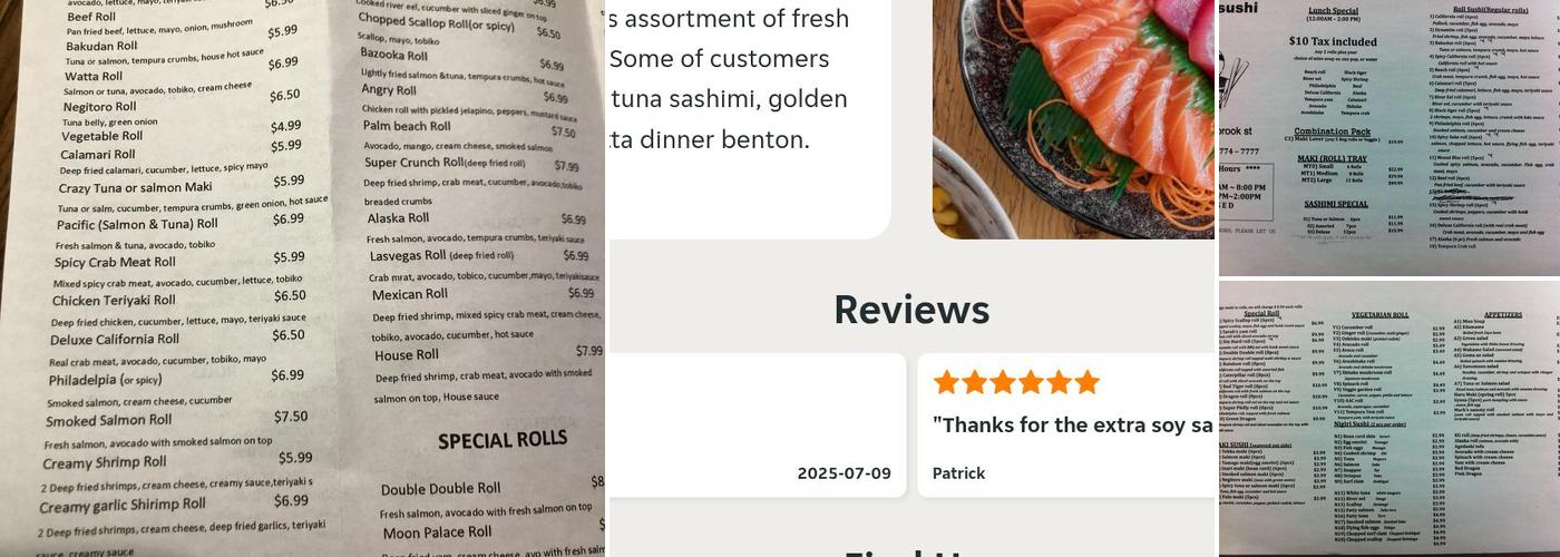 Watta Sushi Menu