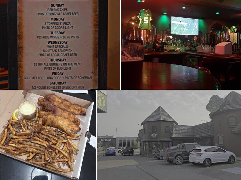 Bonzzini's Brew Pub Menu