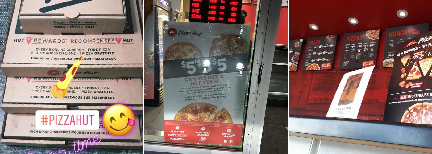Pizza Hut Menu