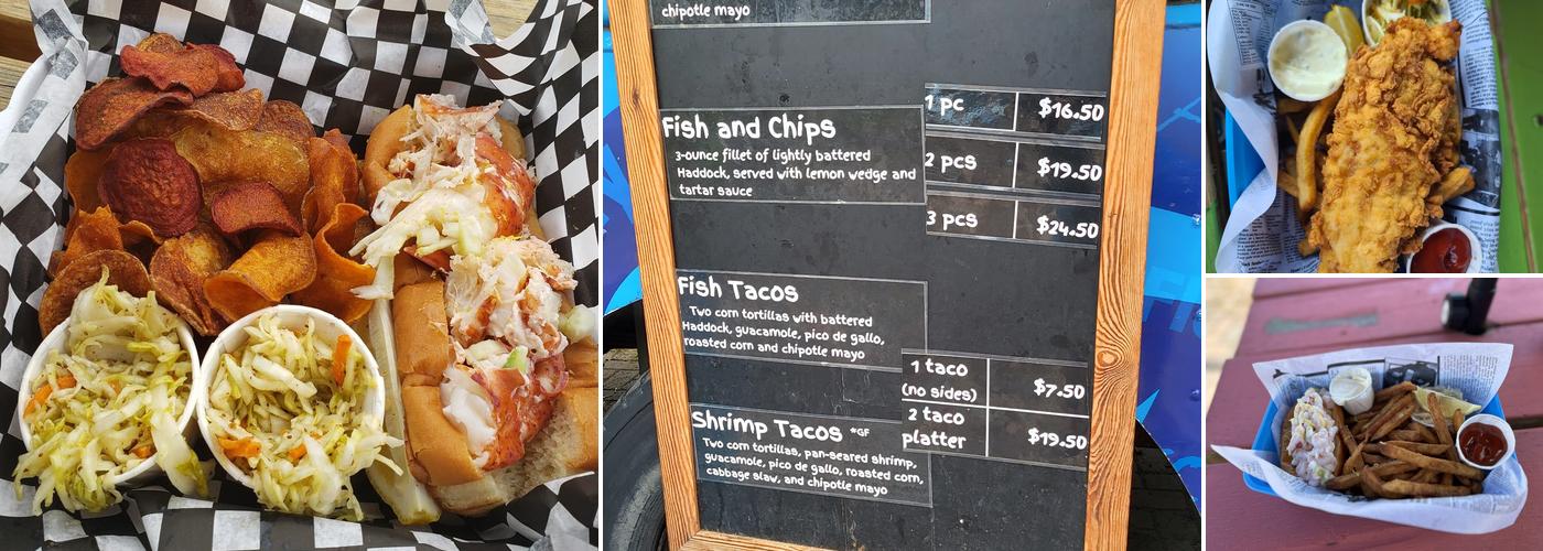 Ad Mare Seafood Truck Menu