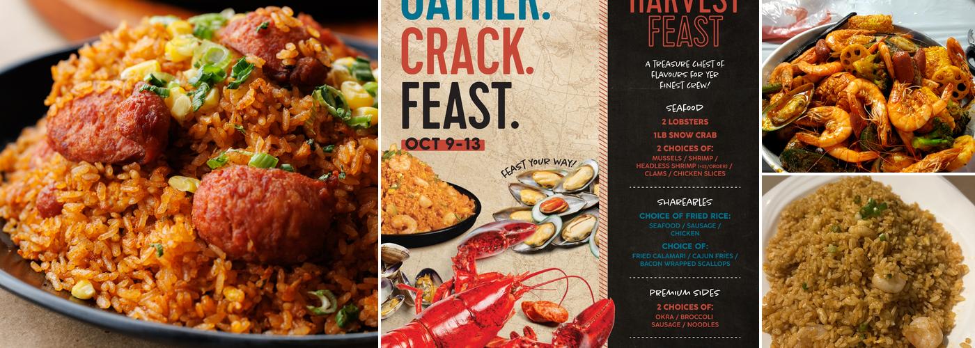 The Captain's Boil Menu