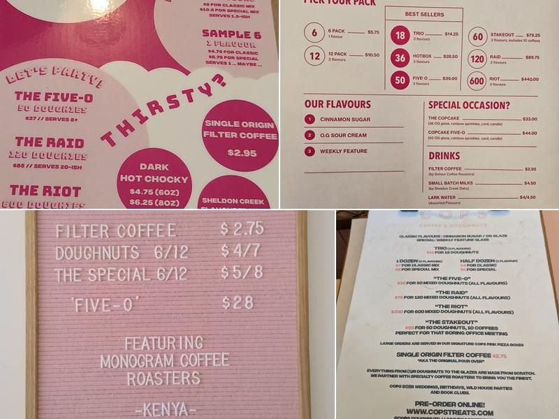 COPS Menu