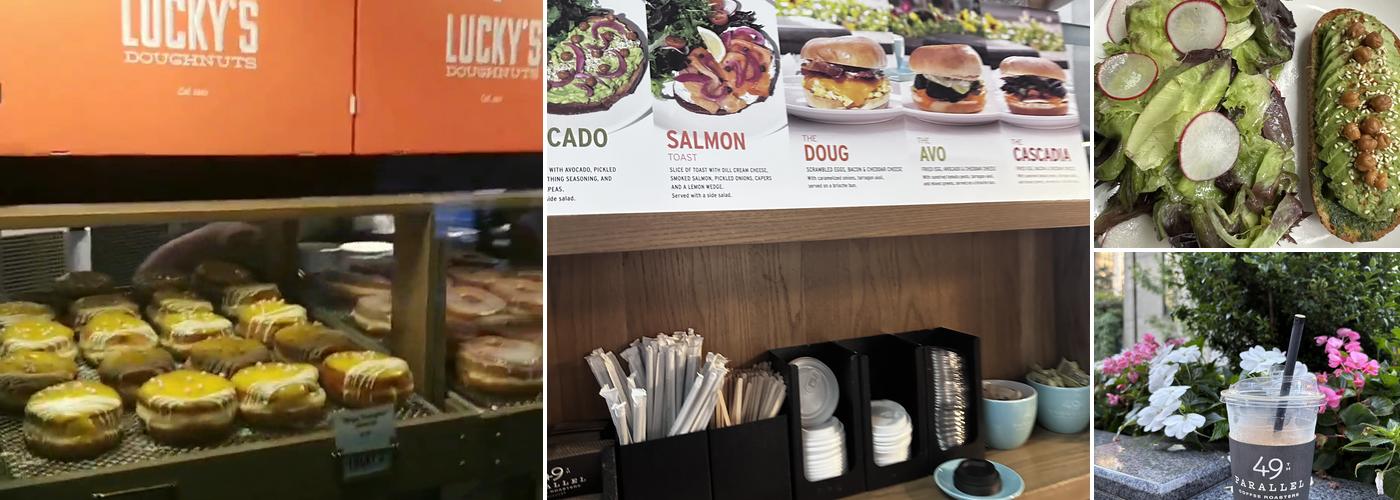 49th Parallel Café & Lucky's Doughnuts - THURLOW Menu