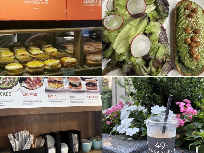 49th Parallel Café & Lucky's Doughnuts - THURLOW Menu