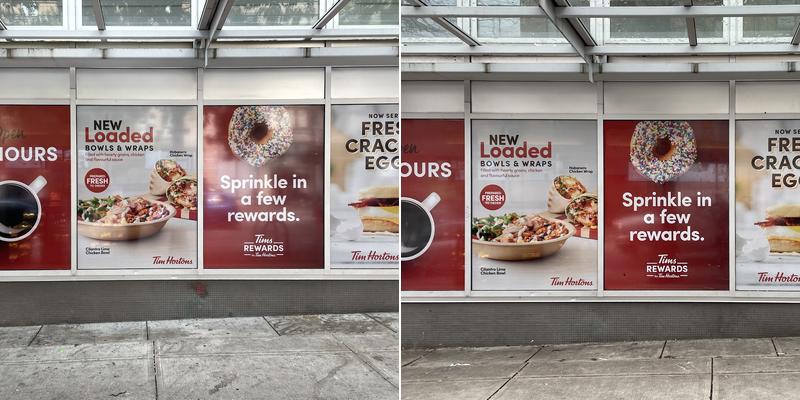 Tim Hortons Menu