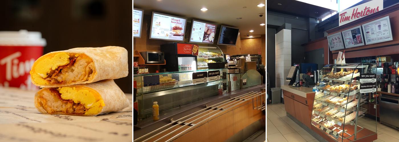 Tim Hortons Menu