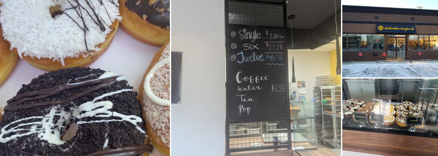 Destination Doughnuts Menu