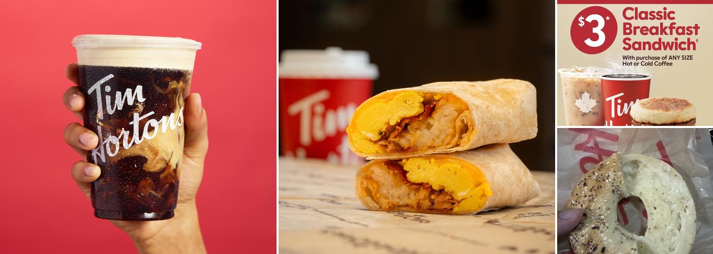 Tim Hortons Menu