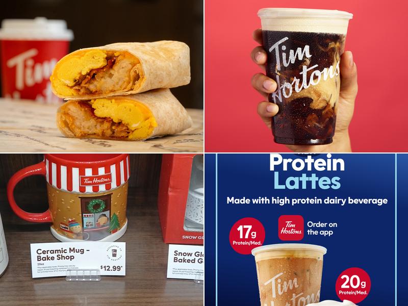 Tim Hortons Menu