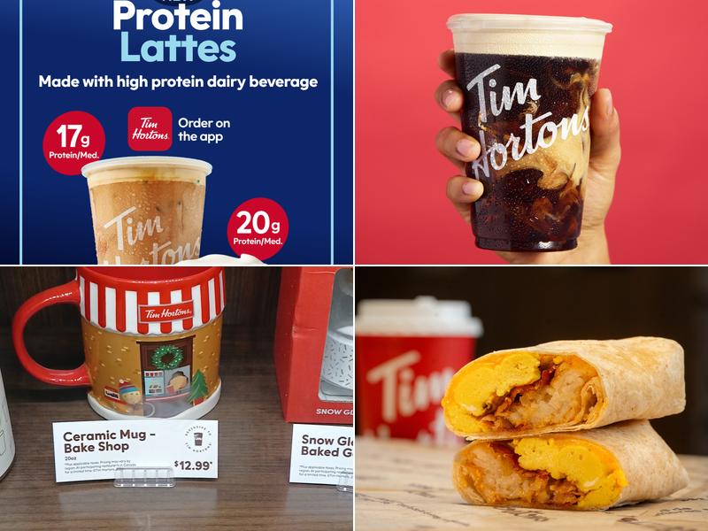 Tim Hortons Menu