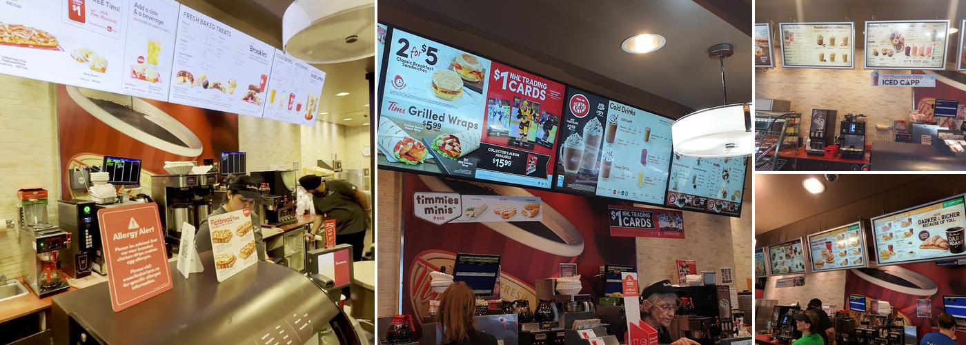 Tim Hortons Menu