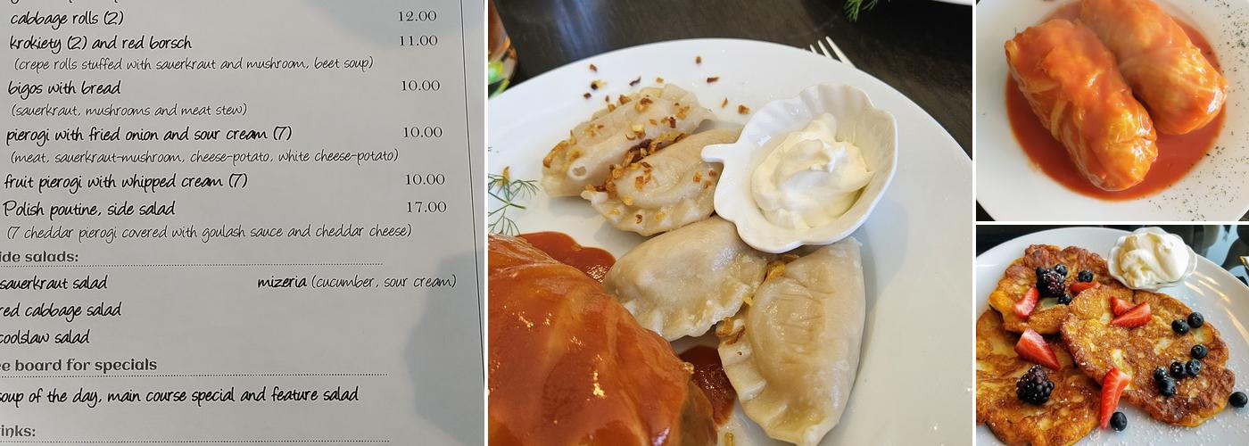 Unique Food Attitudes Menu