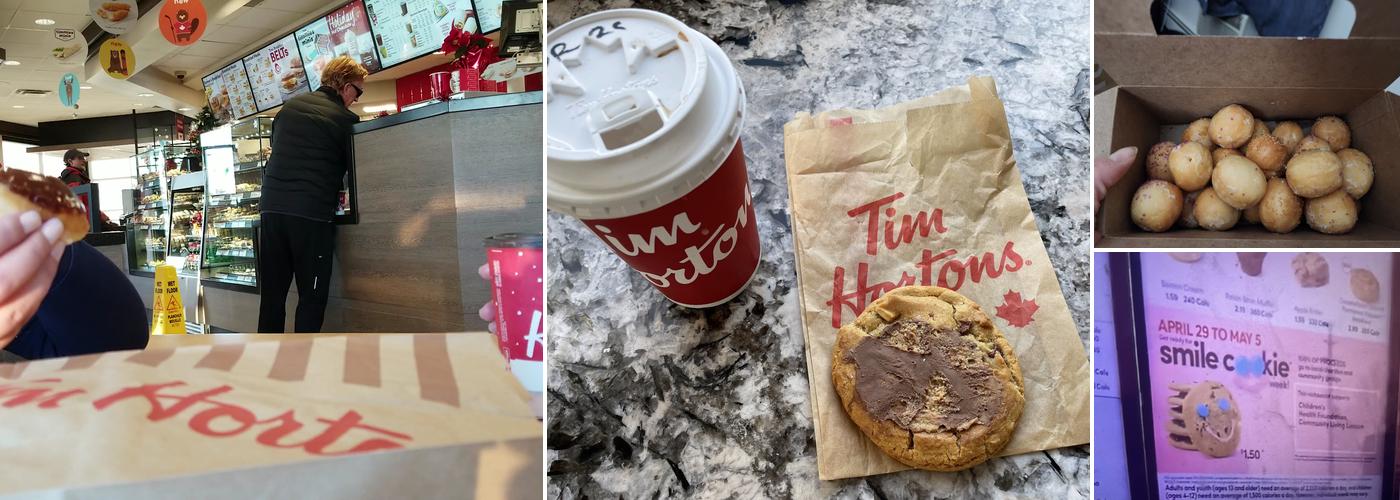 Tim Hortons Menu