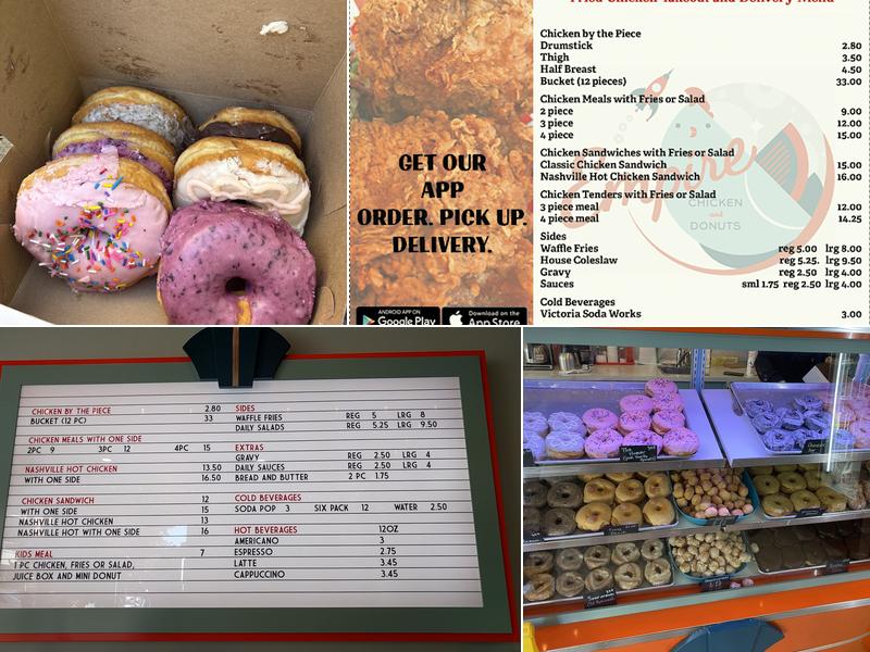 Empire Donuts Cook Street Village Menu