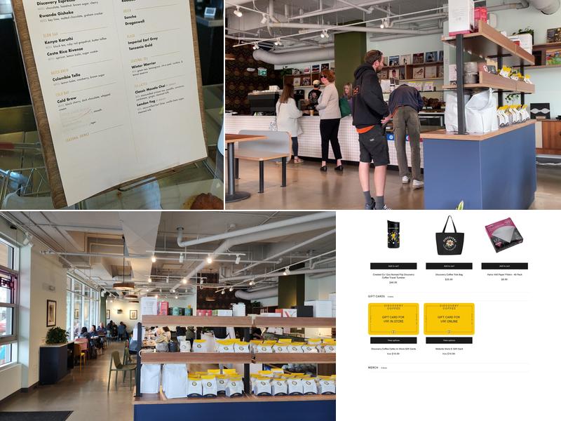 Discovery Coffee Menu