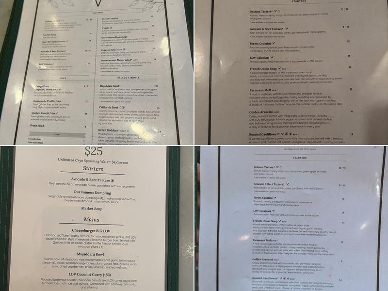 LOV Menu