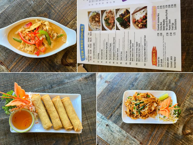 Champa Thai Cuisine Menu