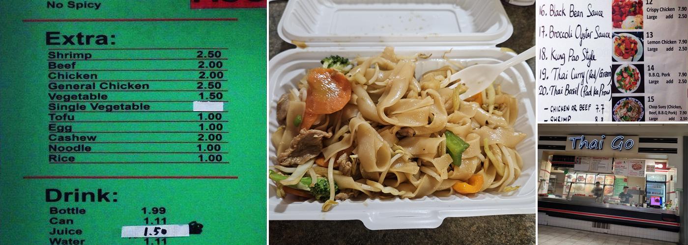Thai Go Menu