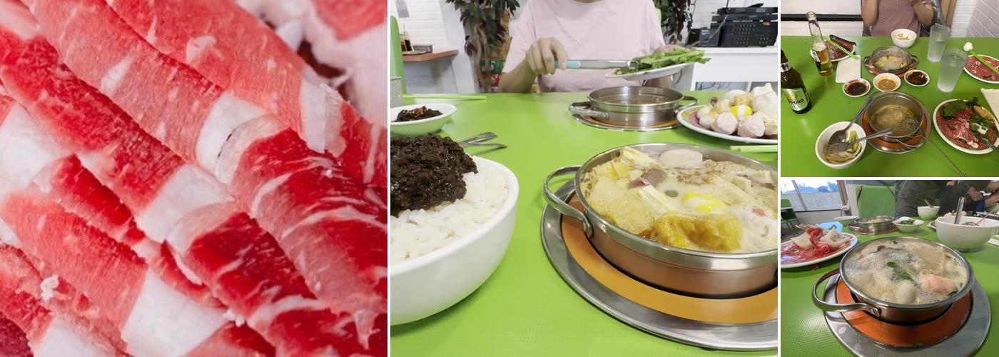 Bangkok Hot Pot Menu