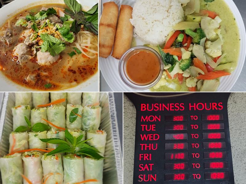 Shaba Thai Cuisine Menu
