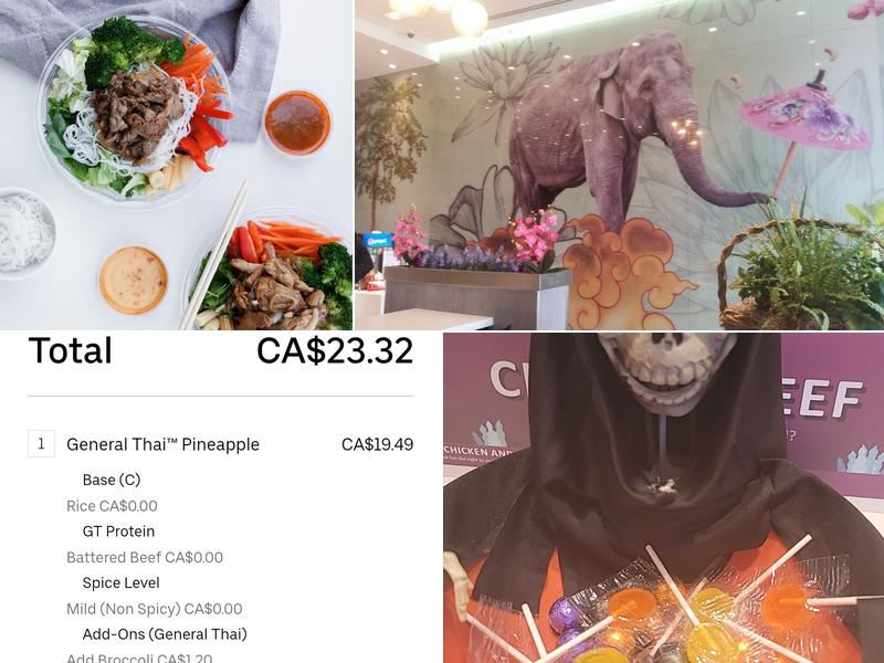 Thai Express Restaurant Oshawa Menu