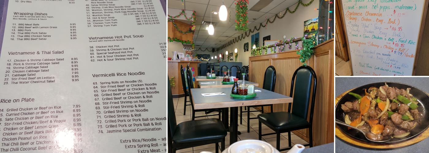 Jasmine Restaurant Menu