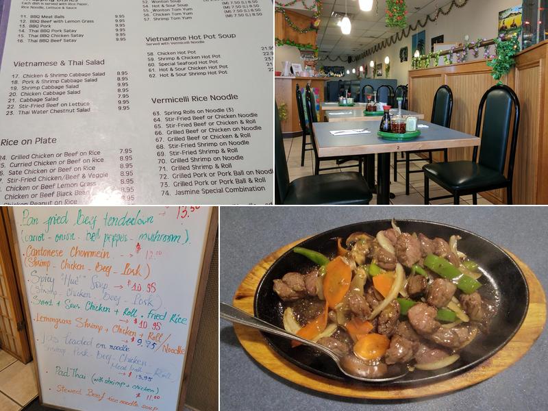 Jasmine Restaurant Menu