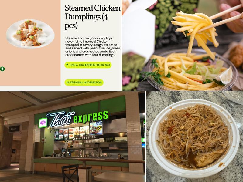 Thai Express Restaurant Barrie Menu